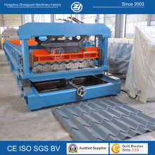 Galvanized PPGI Metal Steel Roof Tile Panel Forming Machine